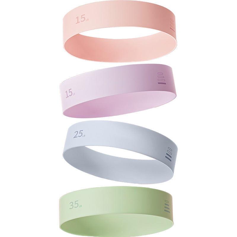 Silicone Resistance Loop Bands Set