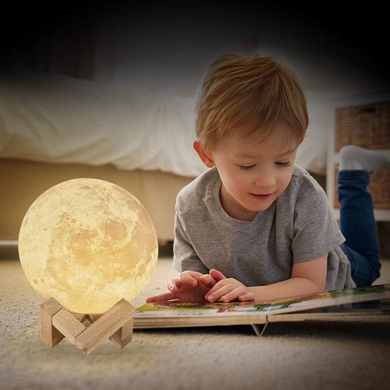 3D LED Night Lights Moon Lamp