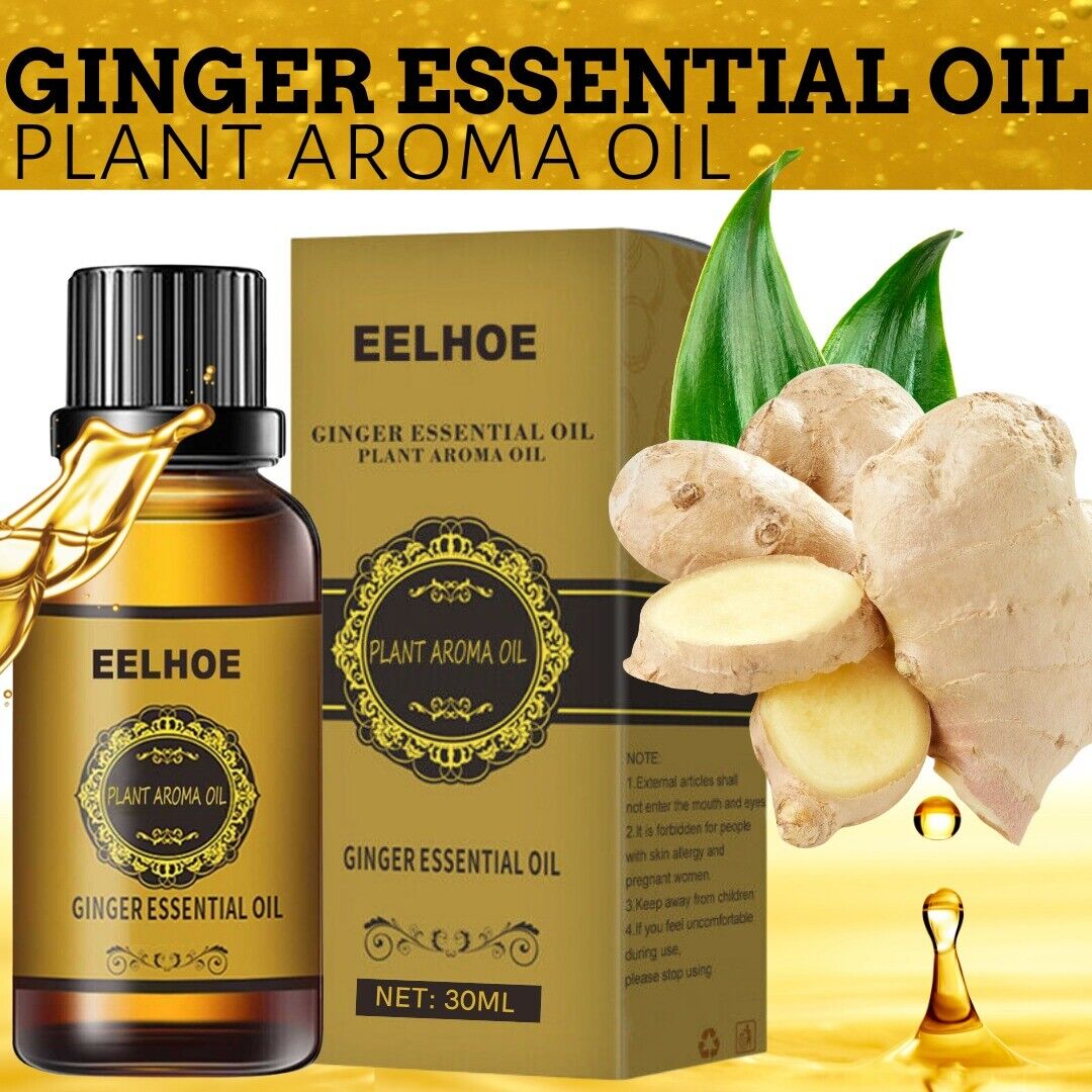 Belly Drainage Ginger Oil Natural Therapy Essential Oils