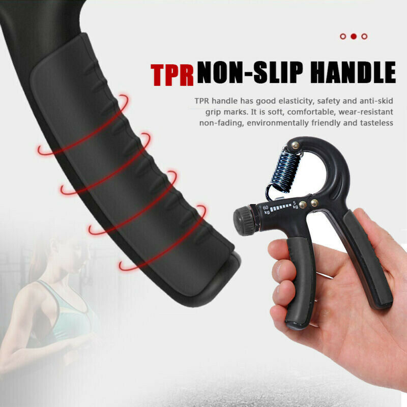 Hand Grip Adjustable Trainer Gripper Strengthener