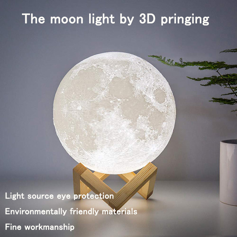 3D LED Night Lights Moon Lamp