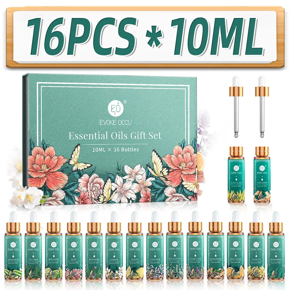 16 Set Pure Essential Oils