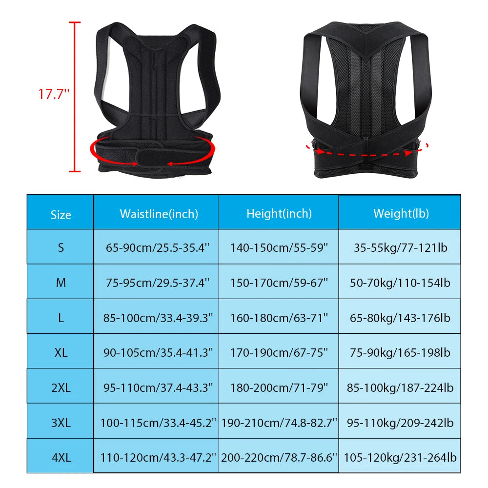 Back Posture Brace