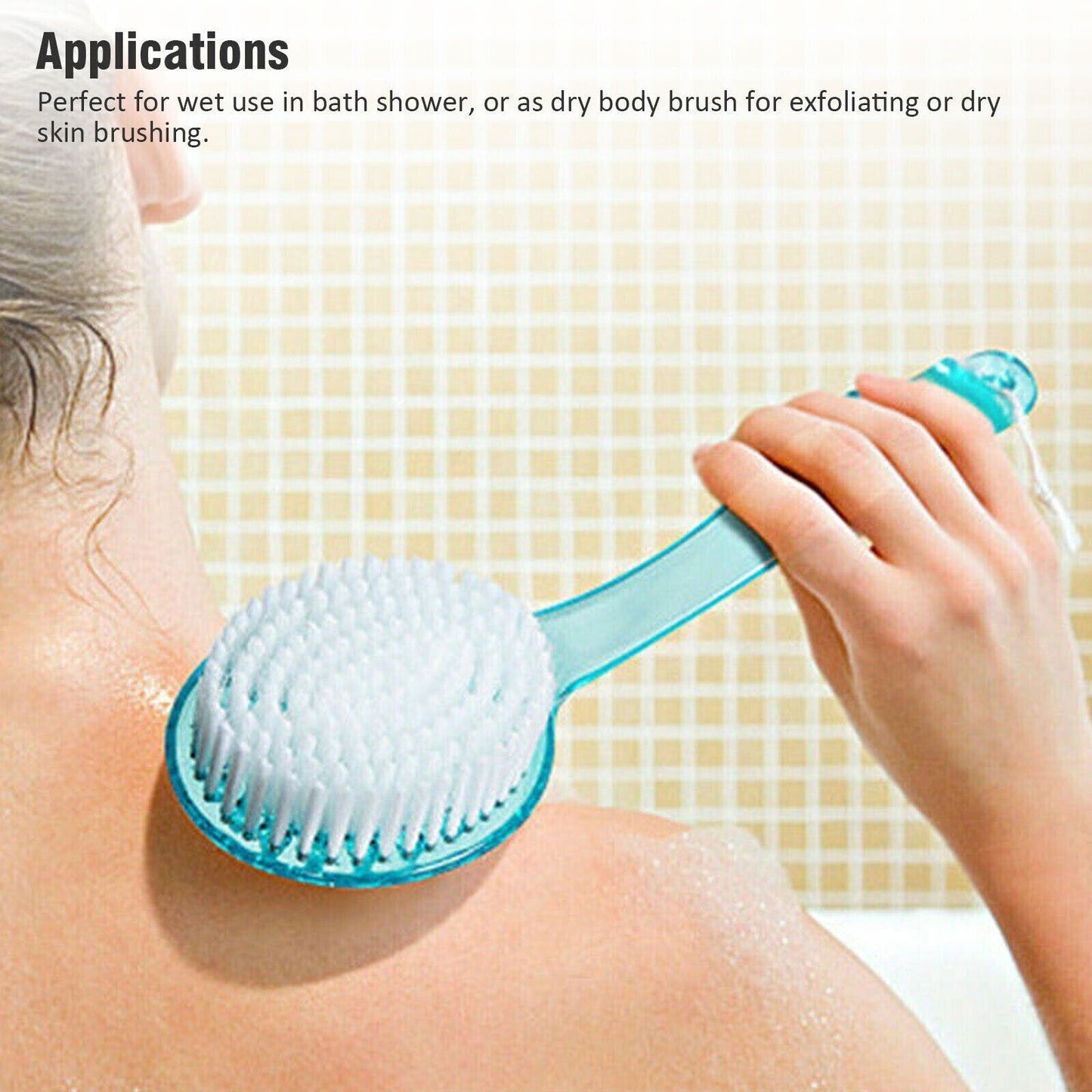 Long Handle Bath Body Brush